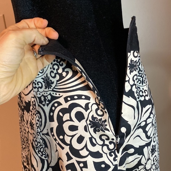 ANN Taylor paisley print midi skirt - Picture 4 of 9